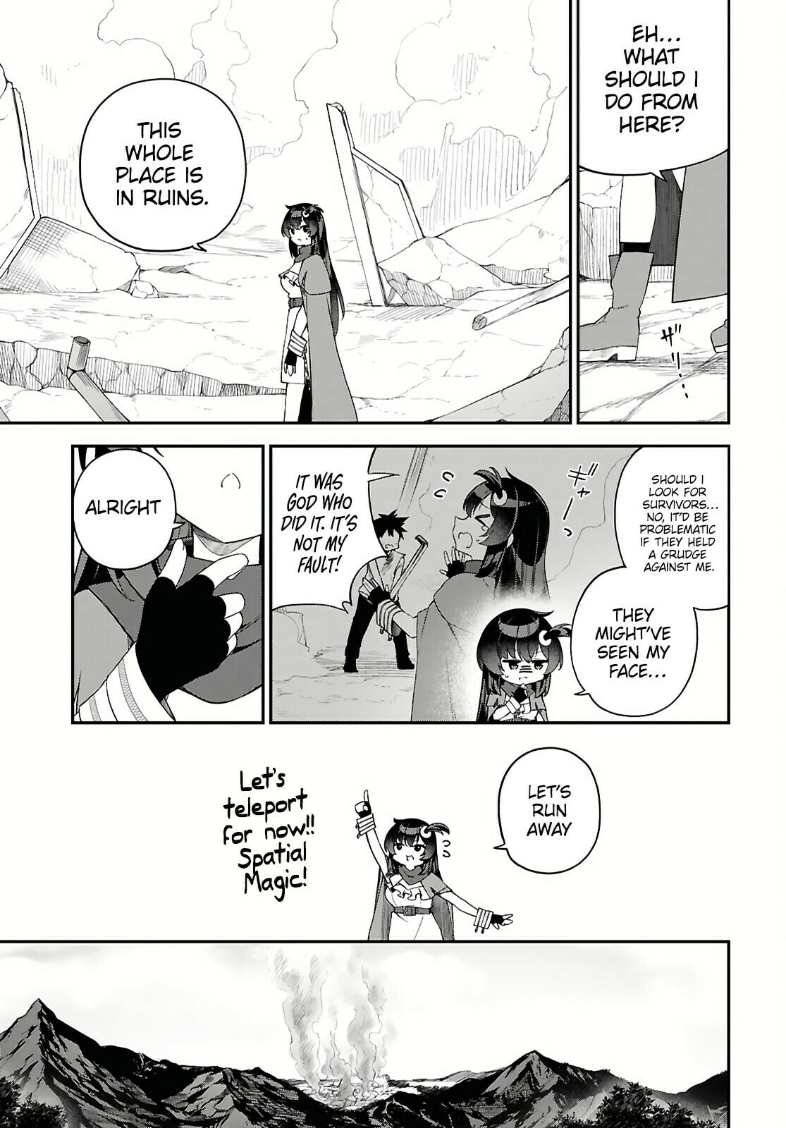 Knock Yourself Out!: The Goddess Beat the Final Boss in the Tutorial, So Now I'm Free to Do Whatever Chapter 1 page 16 - 