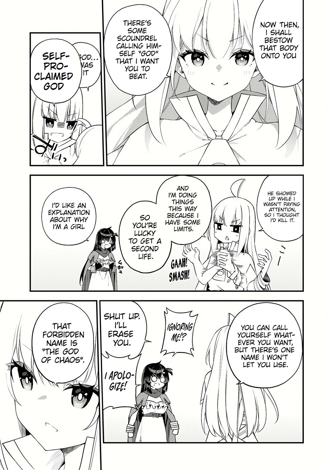 Knock Yourself Out!: The Goddess Beat the Final Boss in the Tutorial, So Now I'm Free to Do Whatever Chapter 1 page 9 - 