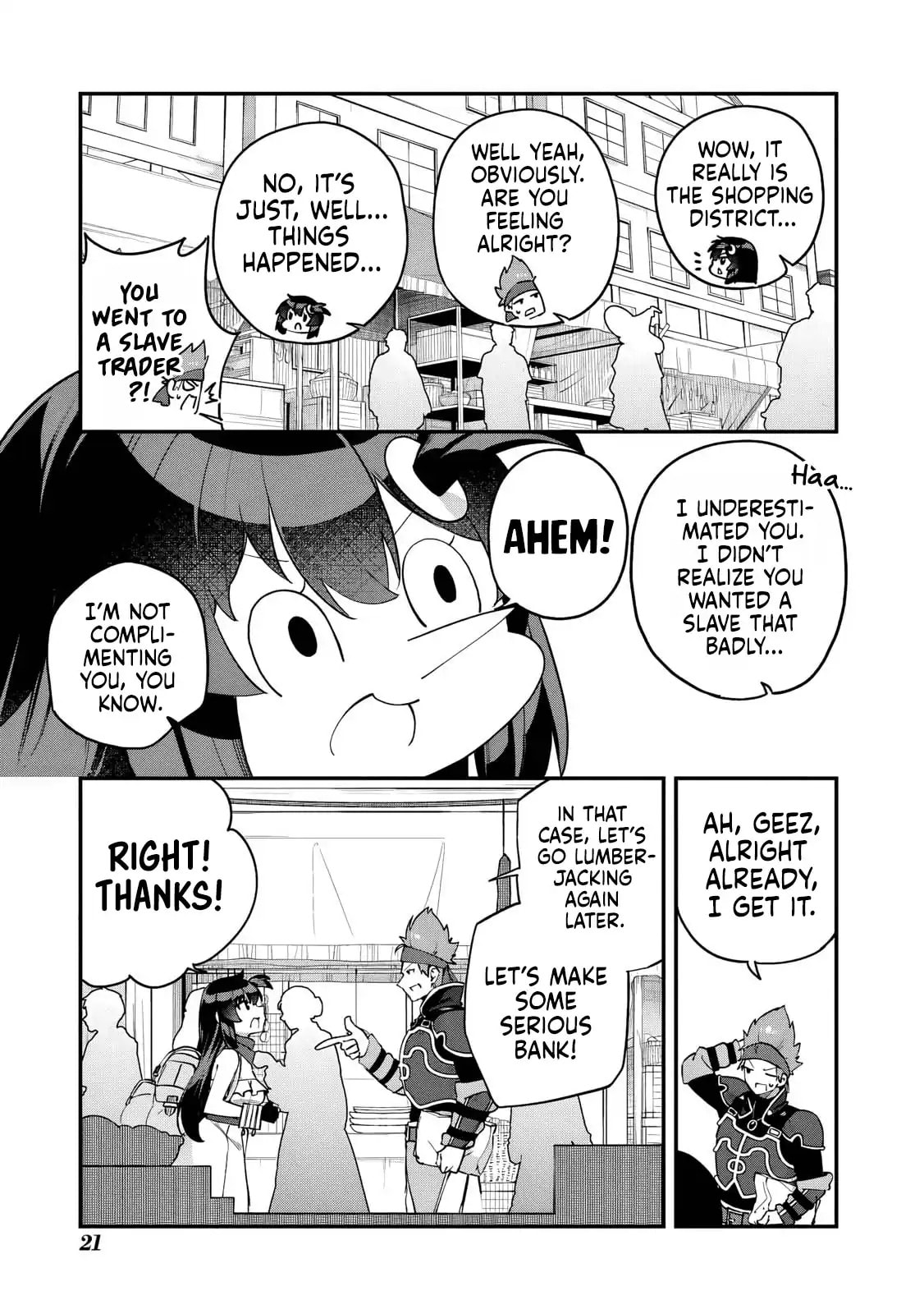 Knock Yourself Out!: The Goddess Beat the Final Boss in the Tutorial, So Now I'm Free to Do Whatever Chapter 10 page 7 - 