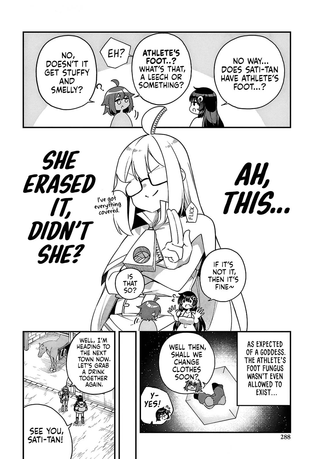 Knock Yourself Out!: The Goddess Beat the Final Boss in the Tutorial, So Now I'm Free to Do Whatever Chapter 12 page 7 - 