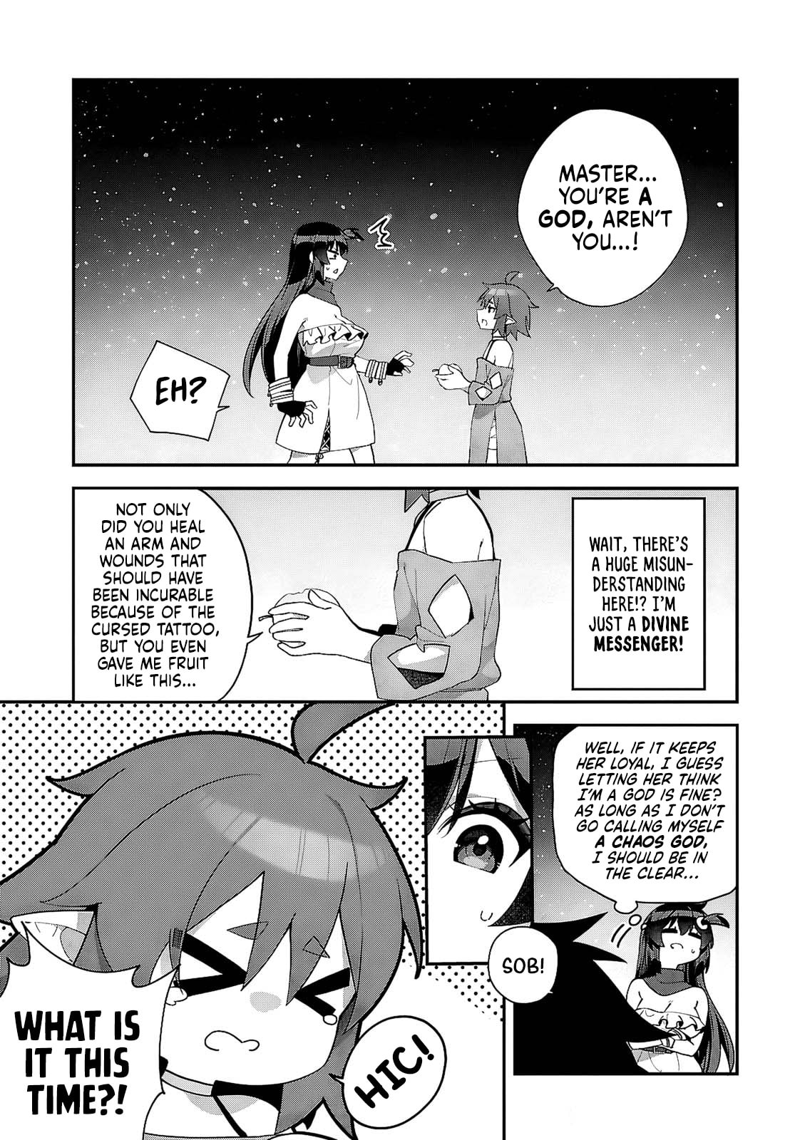 Knock Yourself Out!: The Goddess Beat the Final Boss in the Tutorial, So Now I'm Free to Do Whatever Chapter 15 page 8 - 