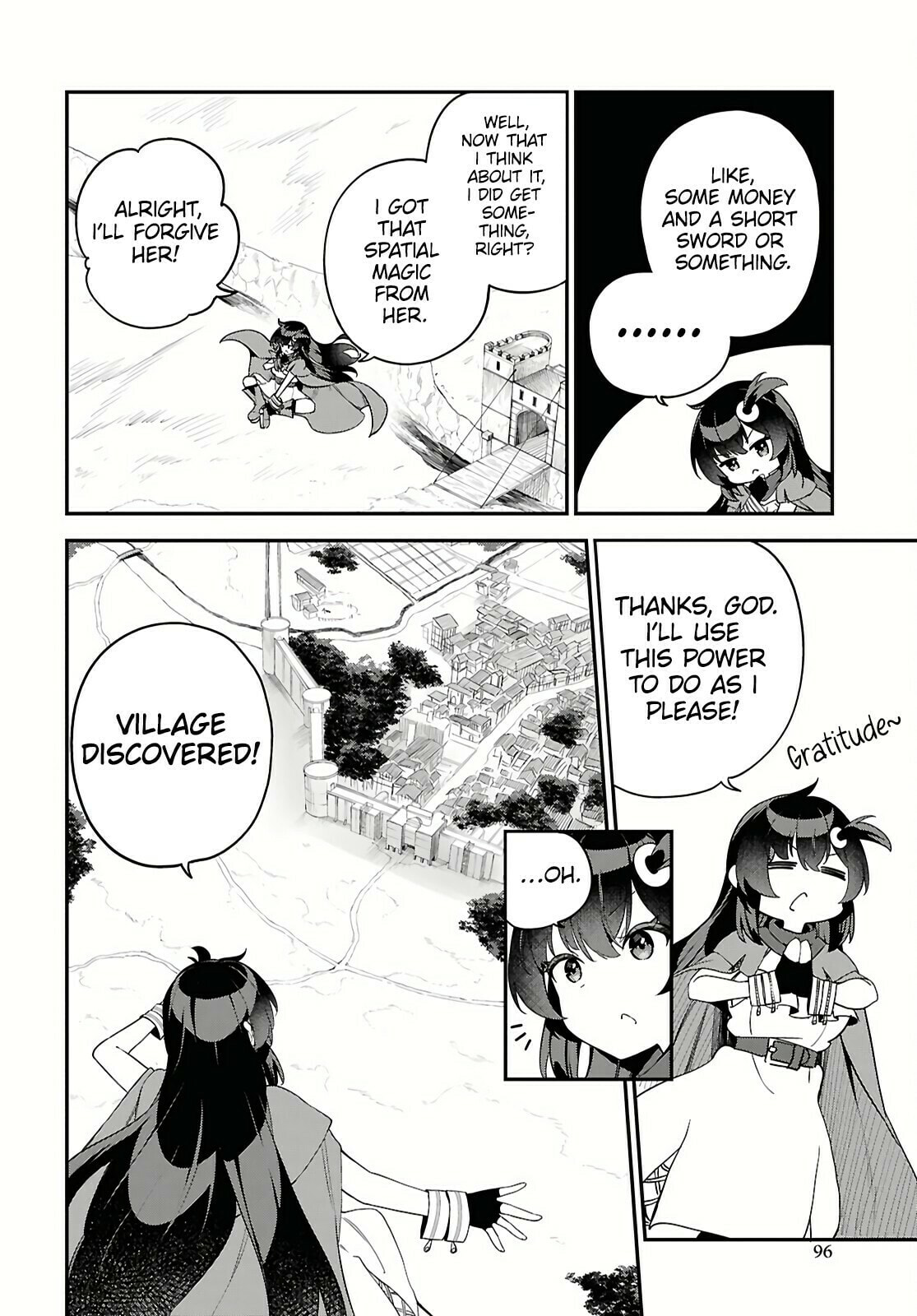 Knock Yourself Out!: The Goddess Beat the Final Boss in the Tutorial, So Now I'm Free to Do Whatever Chapter 2 page 4 - 