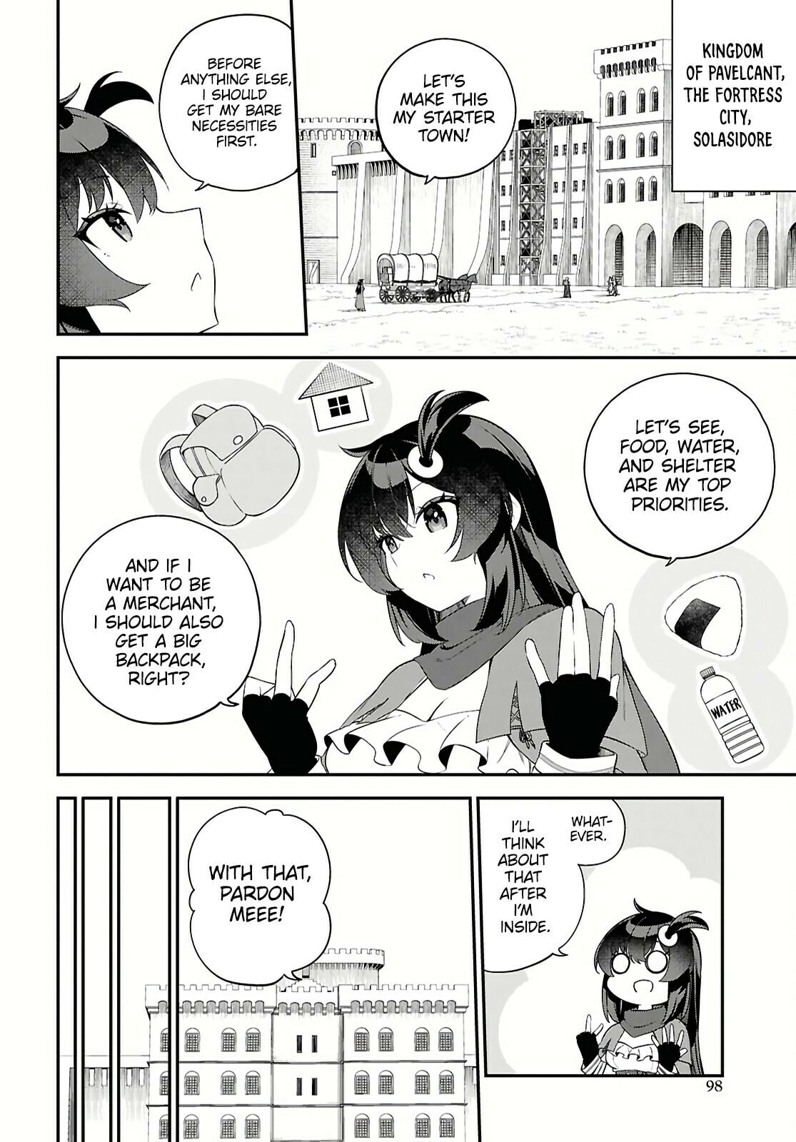 Knock Yourself Out!: The Goddess Beat the Final Boss in the Tutorial, So Now I'm Free to Do Whatever Chapter 2 page 6 - 