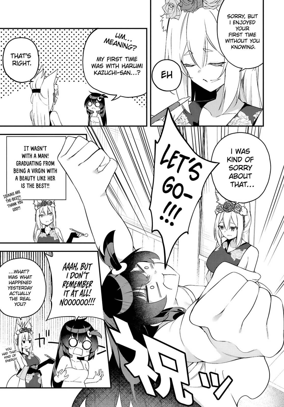 Knock Yourself Out!: The Goddess Beat the Final Boss in the Tutorial, So Now I'm Free to Do Whatever Chapter 3 page 11 - 