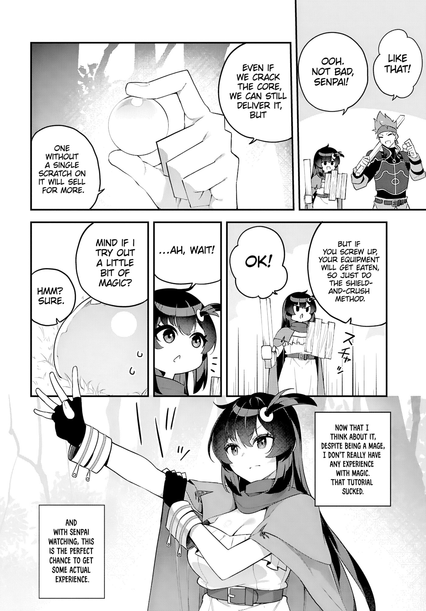 Knock Yourself Out!: The Goddess Beat the Final Boss in the Tutorial, So Now I'm Free to Do Whatever Chapter 4 page 8 - 