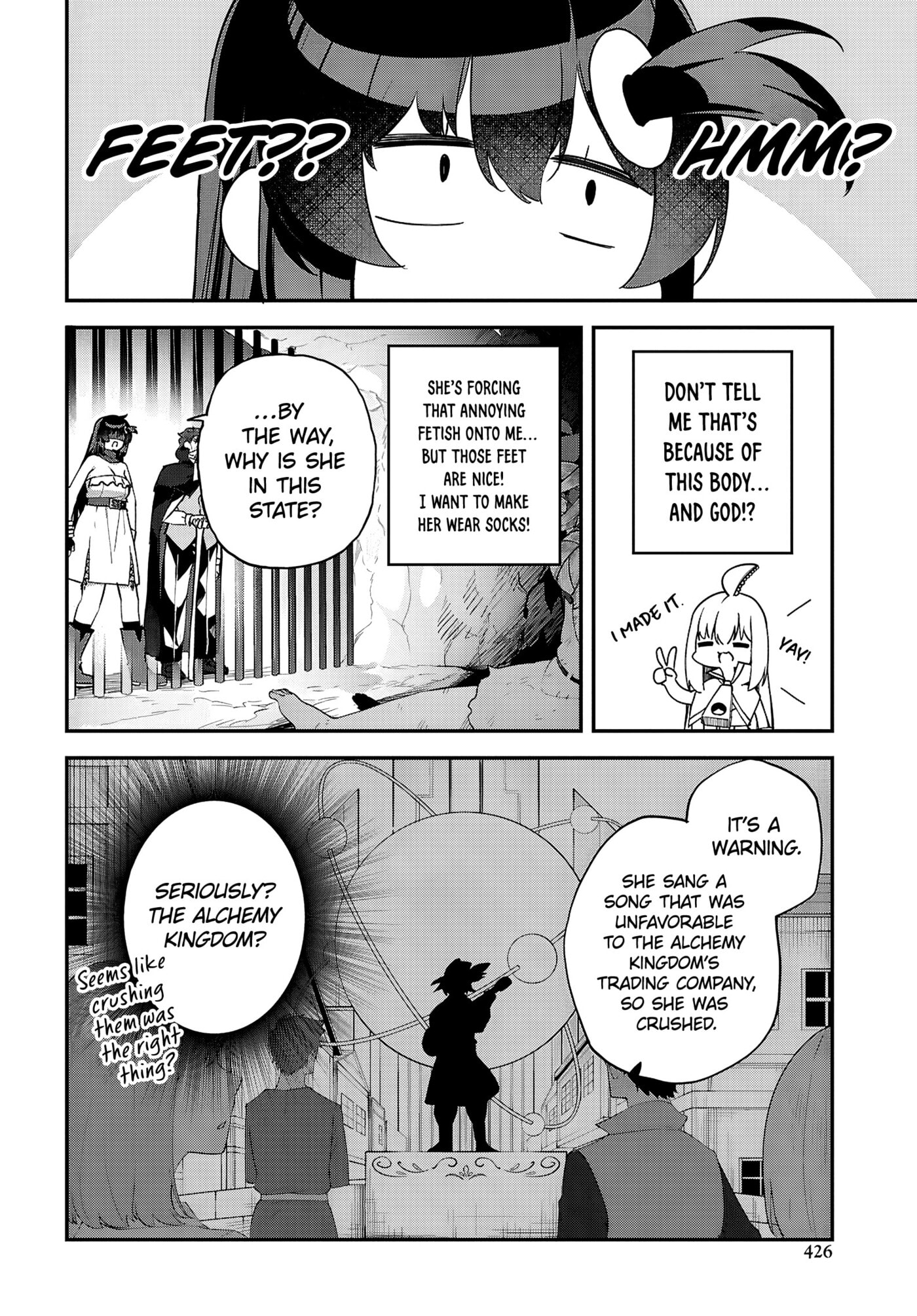Knock Yourself Out!: The Goddess Beat the Final Boss in the Tutorial, So Now I'm Free to Do Whatever Chapter 8 page 15 - 