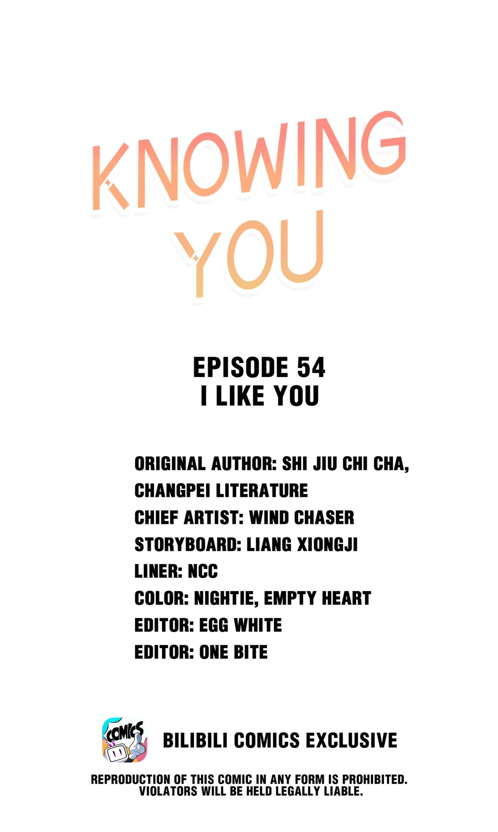 Knowing You Chapter 54 page 1 - 