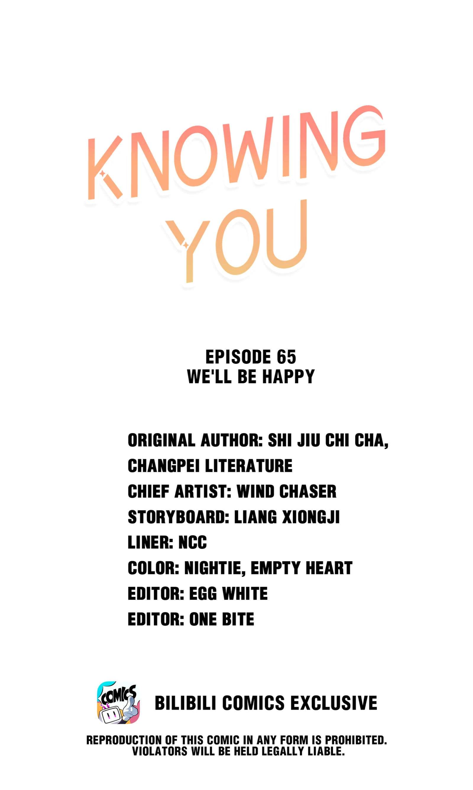 Knowing You Chapter 65 page 1 - 