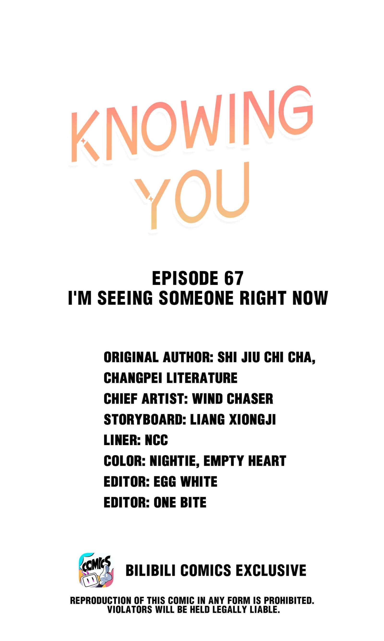 Knowing You Chapter 67 page 1 - 