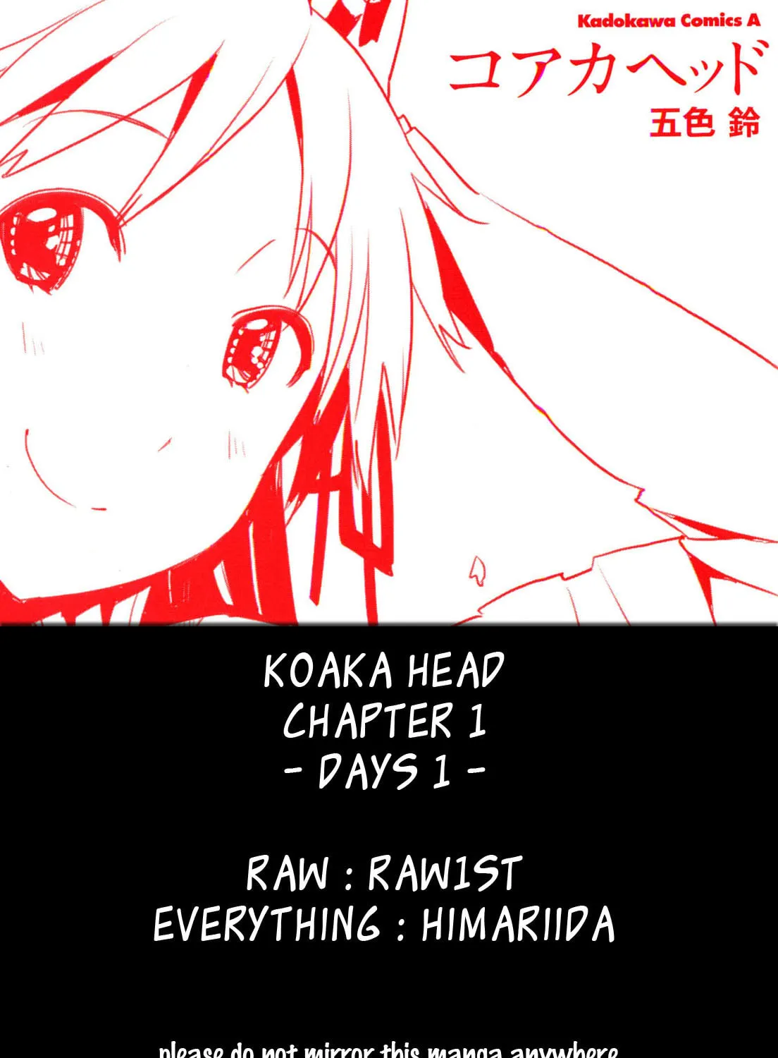 Koaka Head Chapter 1 page 1 - 