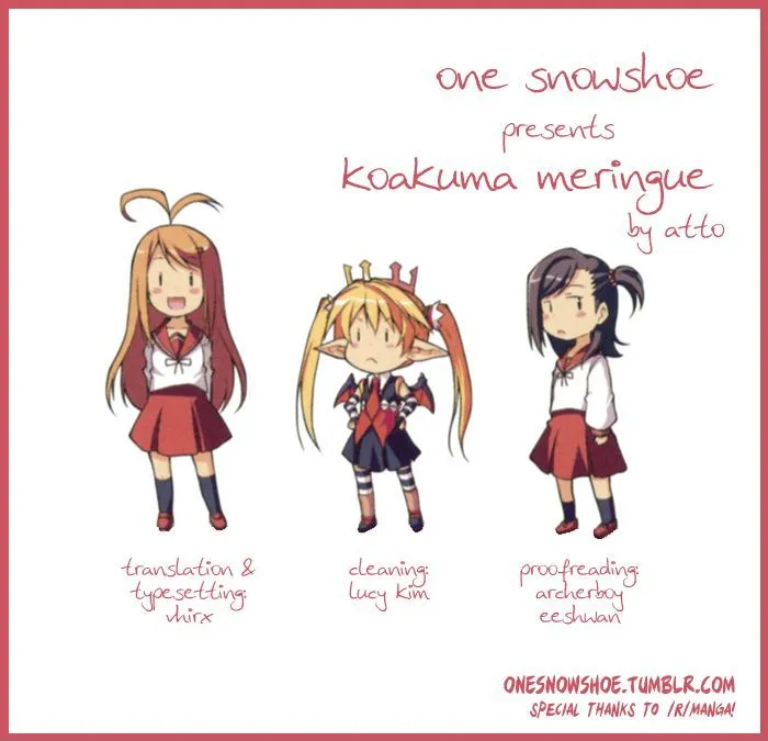 Koakuma Meringue Chapter 1 page 1 - 