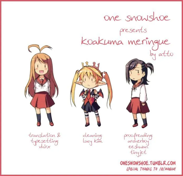 Koakuma Meringue Chapter 3 page 1 - 