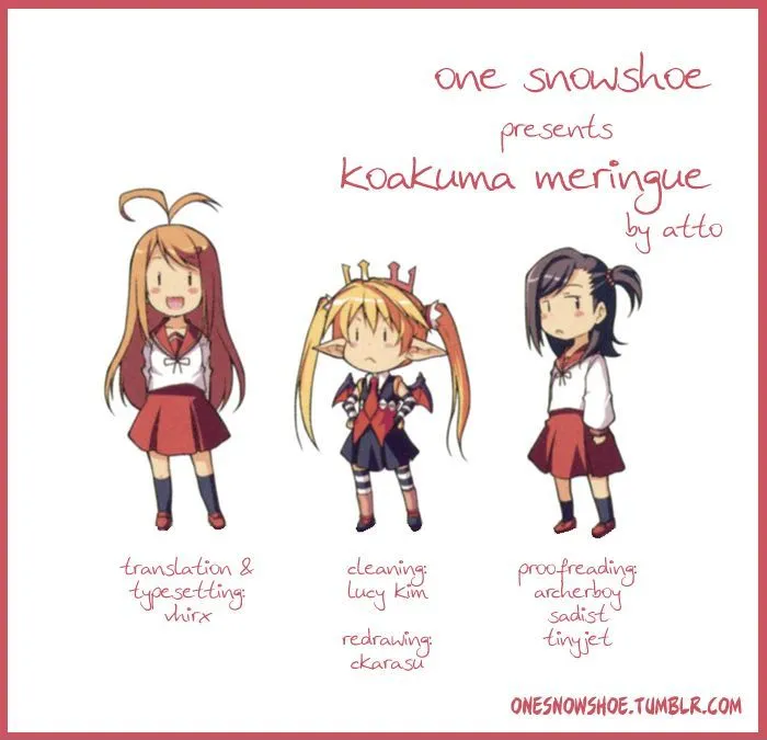 Koakuma Meringue Chapter 4 page 1 - 