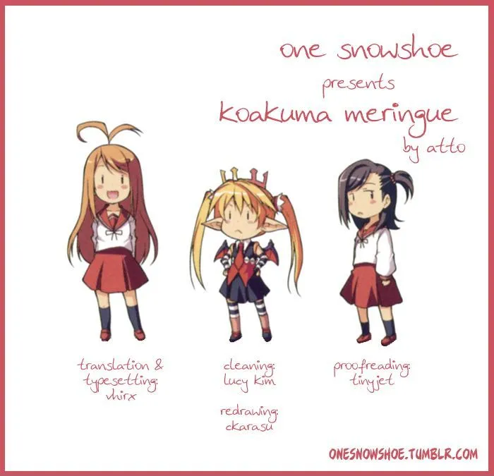 Koakuma Meringue Chapter 5 page 1 - 