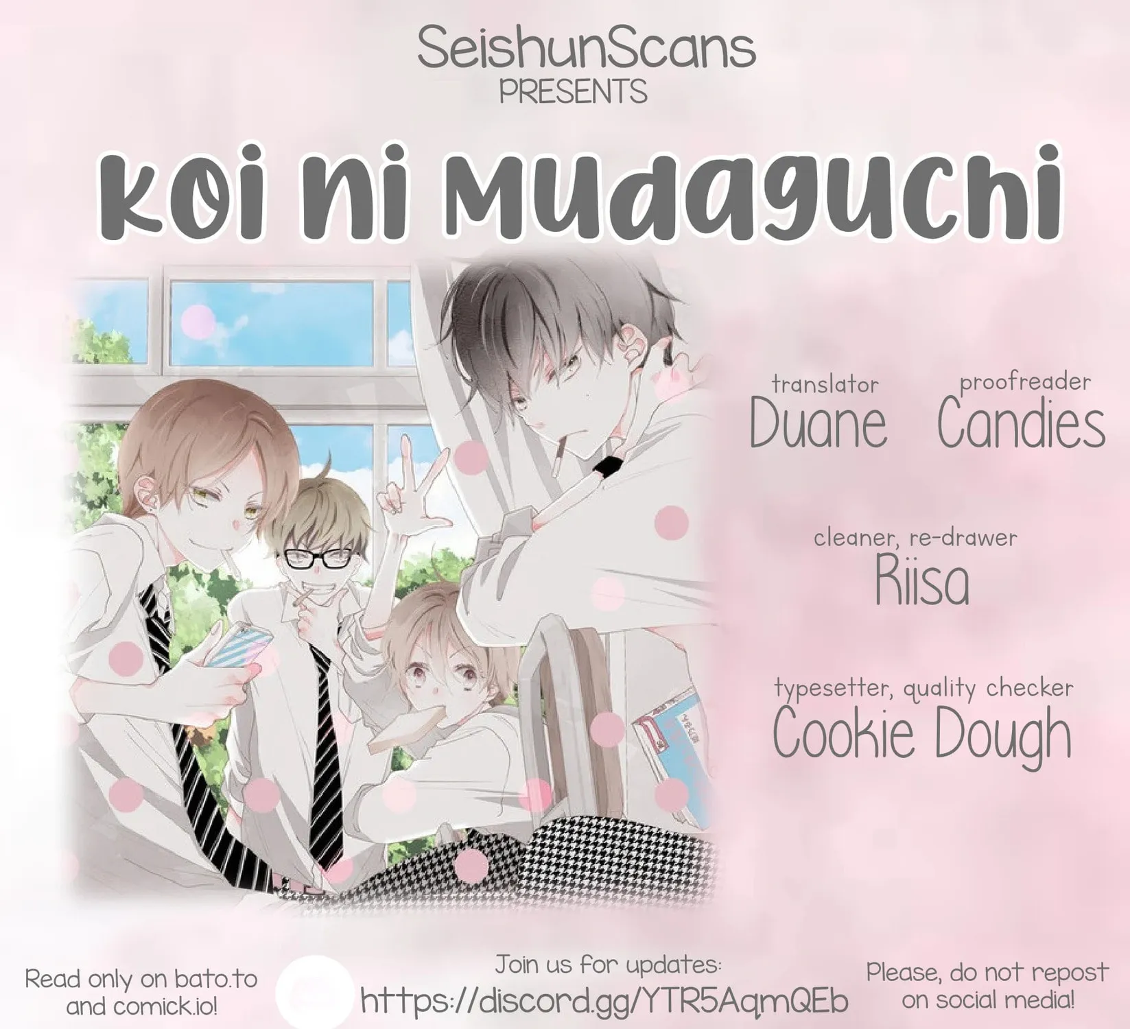 Koi ni Mudaguchi Chapter 40 page 1 - 