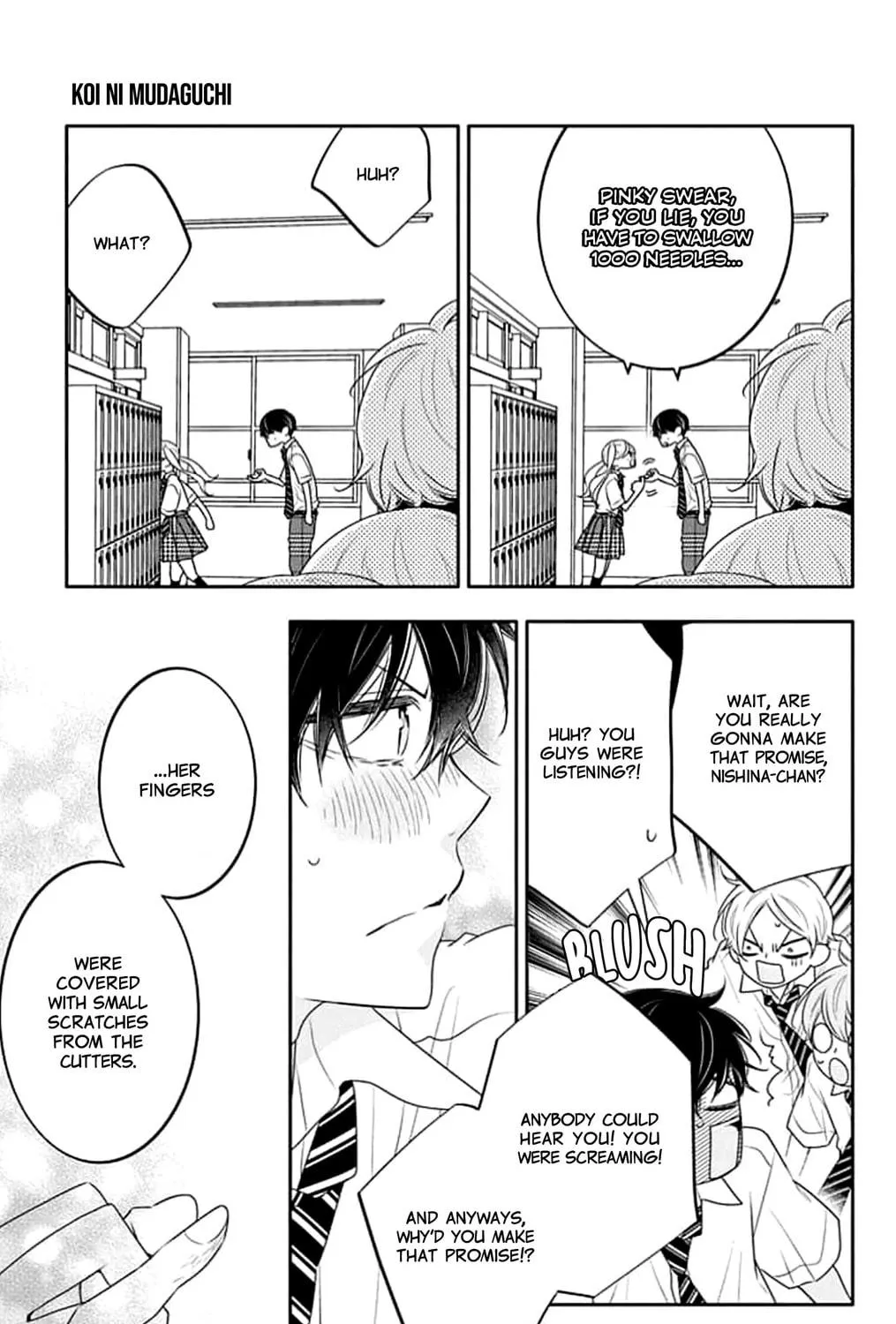 Koi ni Mudaguchi Chapter 41 page 29 - 