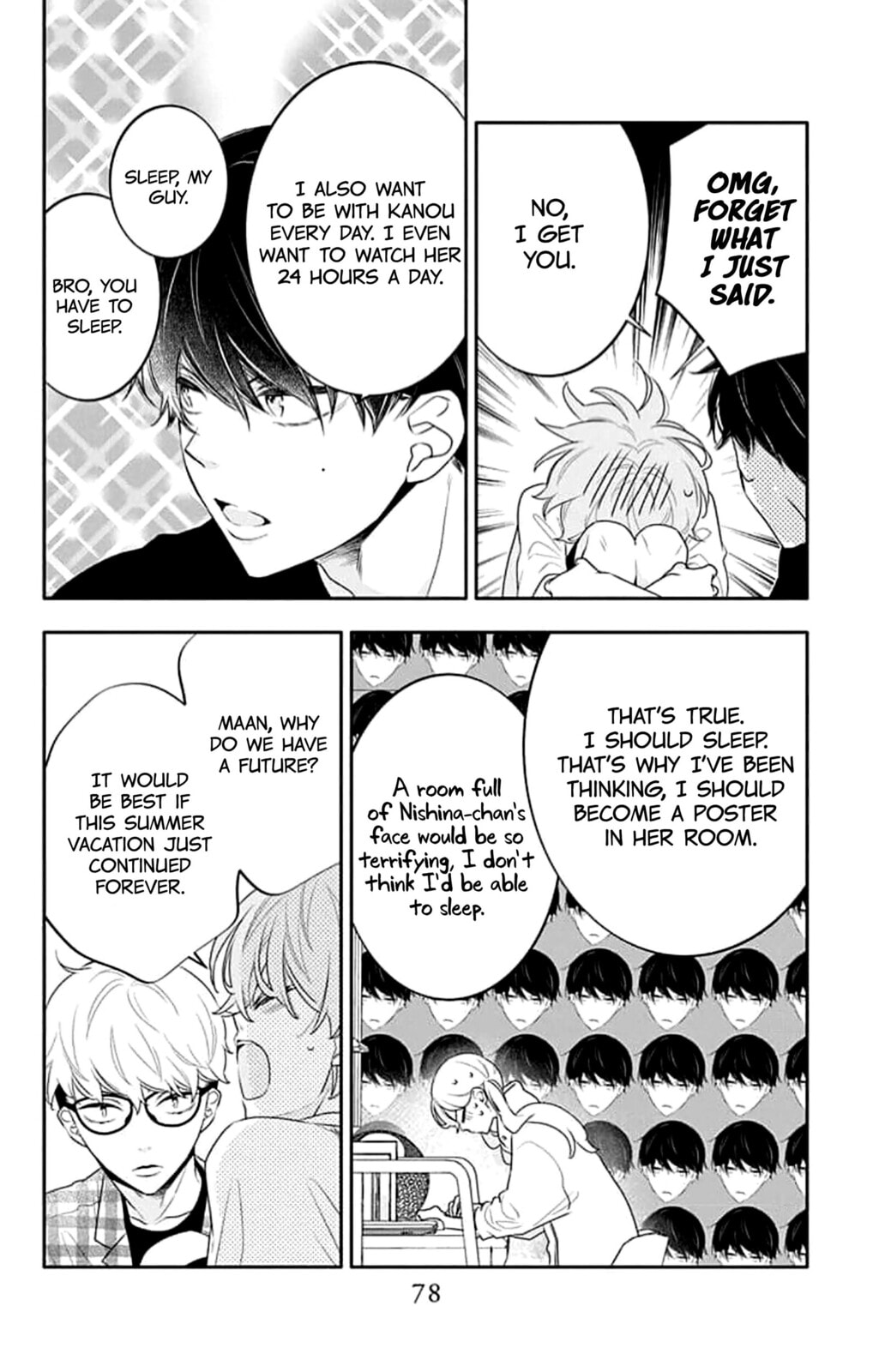Koi ni Mudaguchi Chapter 43 page 14 - 