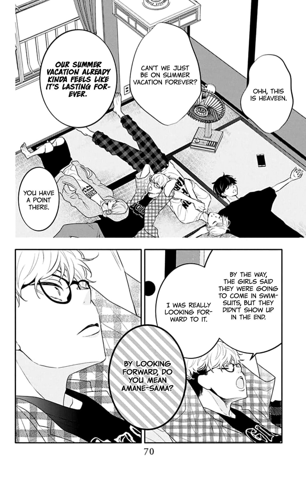 Koi ni Mudaguchi Chapter 43 page 6 - 