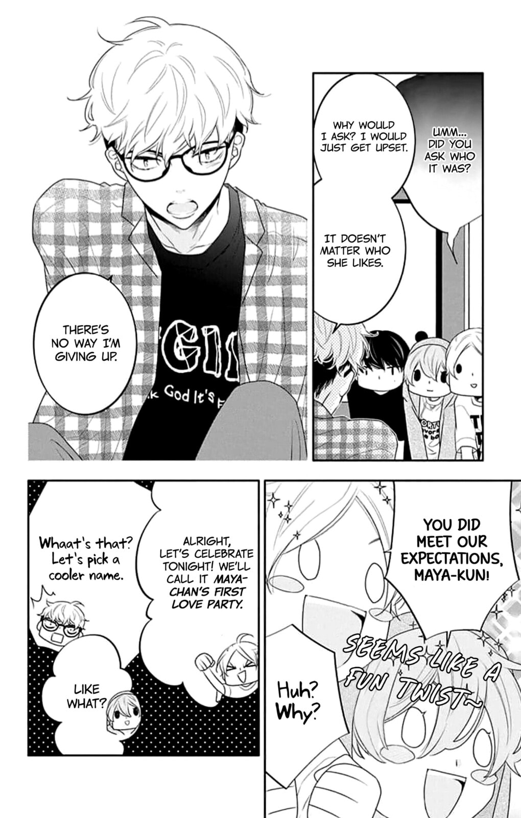 Koi ni Mudaguchi Chapter 43 page 8 - 
