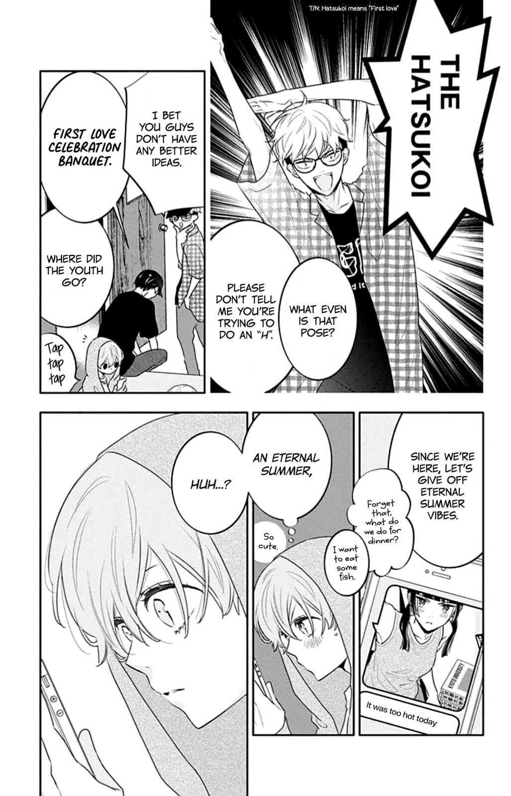 Koi ni Mudaguchi Chapter 43 page 9 - 
