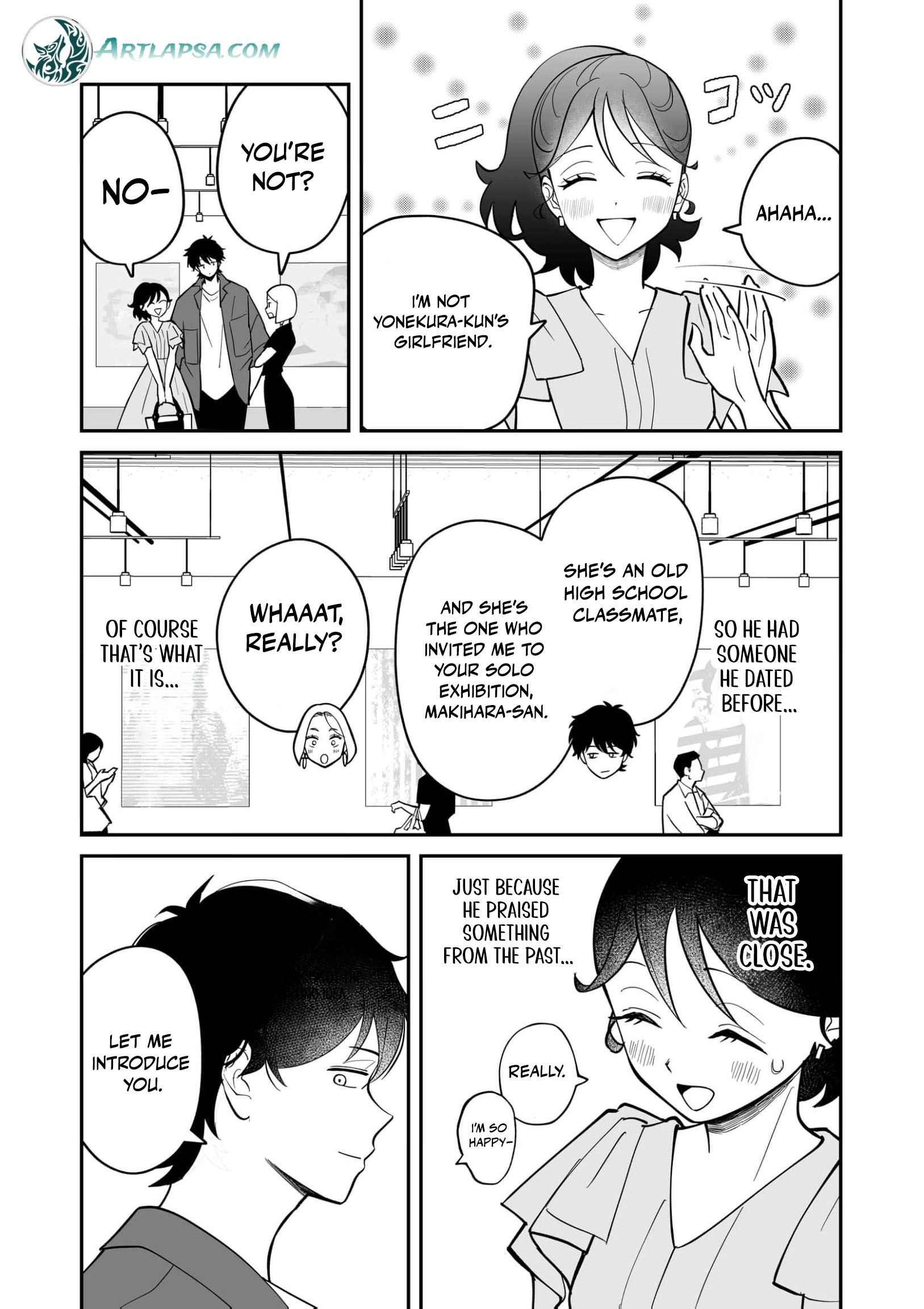 Koi o Egaku ni wa Kimi Shirazu Chapter 4 page 8 - 