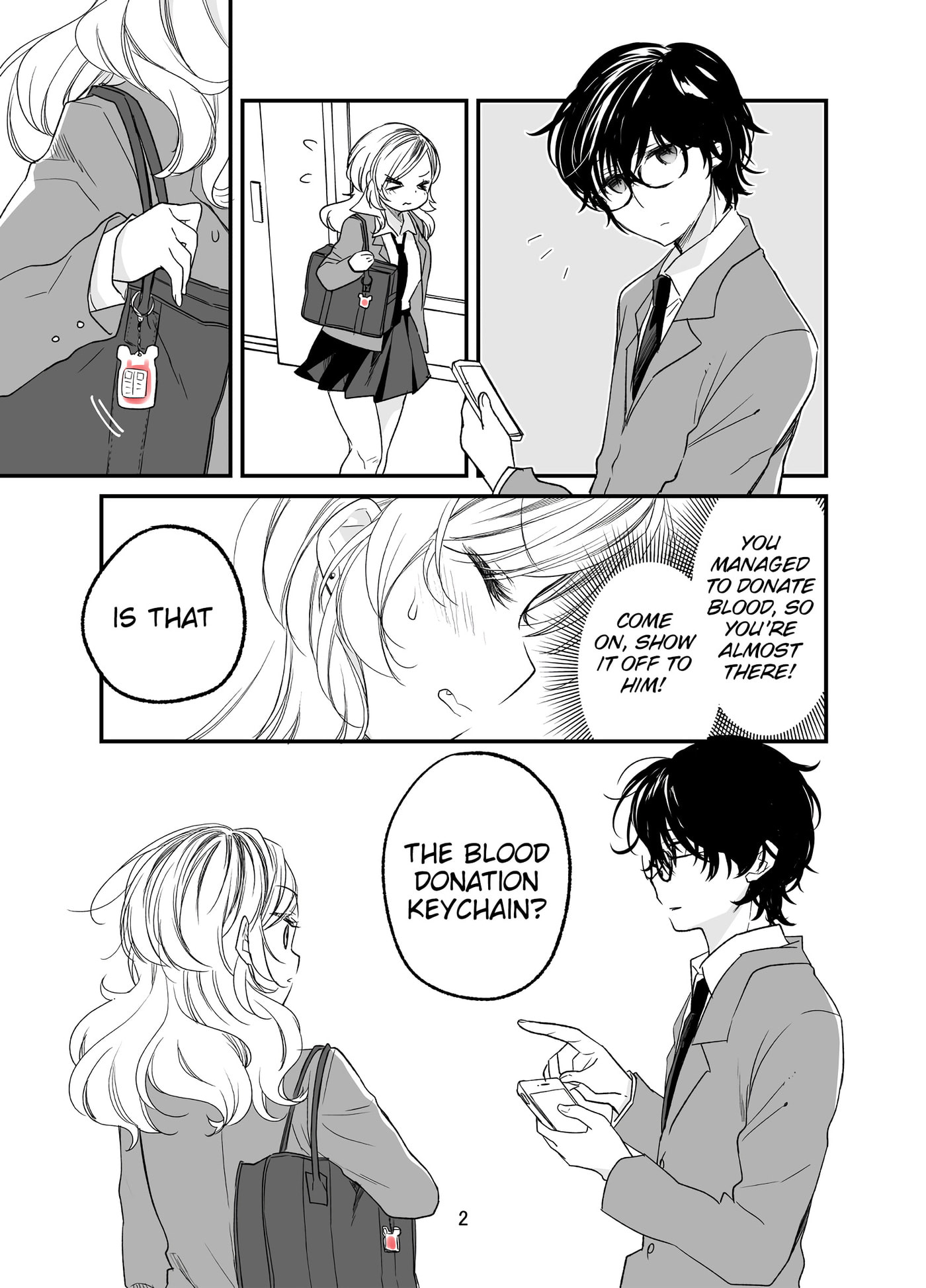Koi to Kenketsu Chapter 3 page 2 - 
