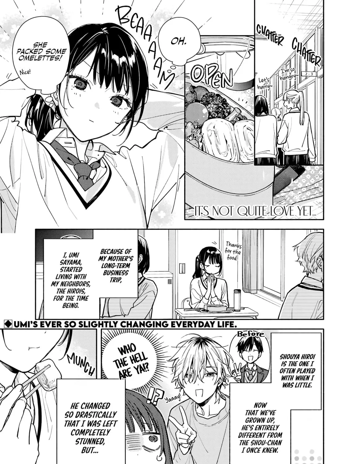 Koi to Yobu ni wa Sasayaka desu ga Chapter 2 page 3 - 
