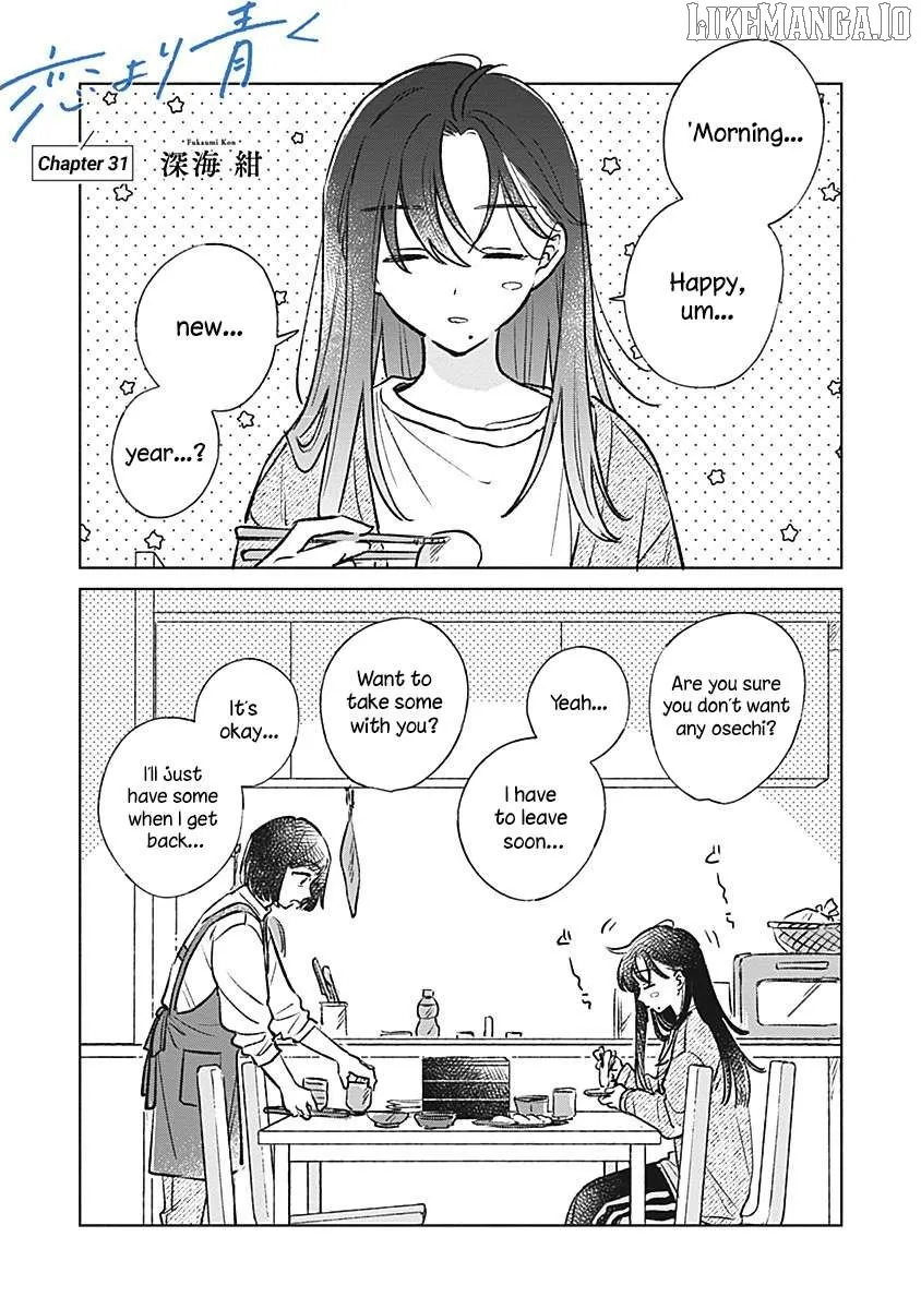 Koi yori Aoku Chapter 31 page 1 - 