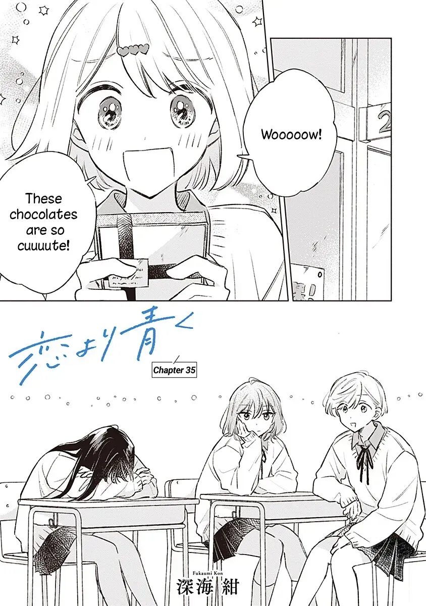 Koi yori Aoku Chapter 35 page 1 - 