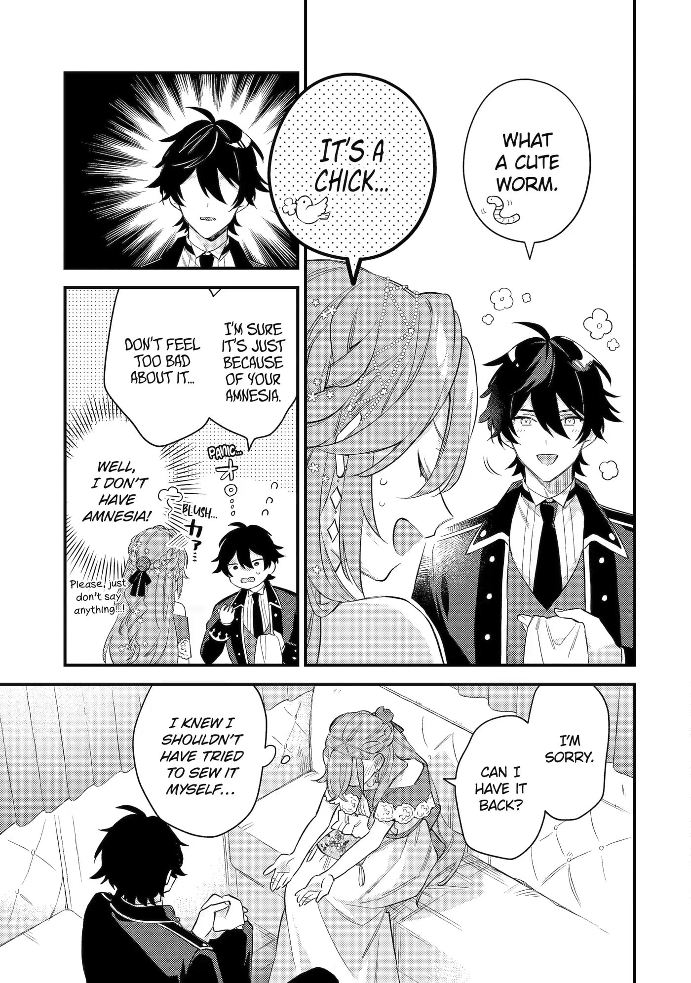 Kon'yaku Haki o Neratte Kioku Soushitsu no Furi o Shitara, Sokkenai Taido datta Kon'yakusha ga 
