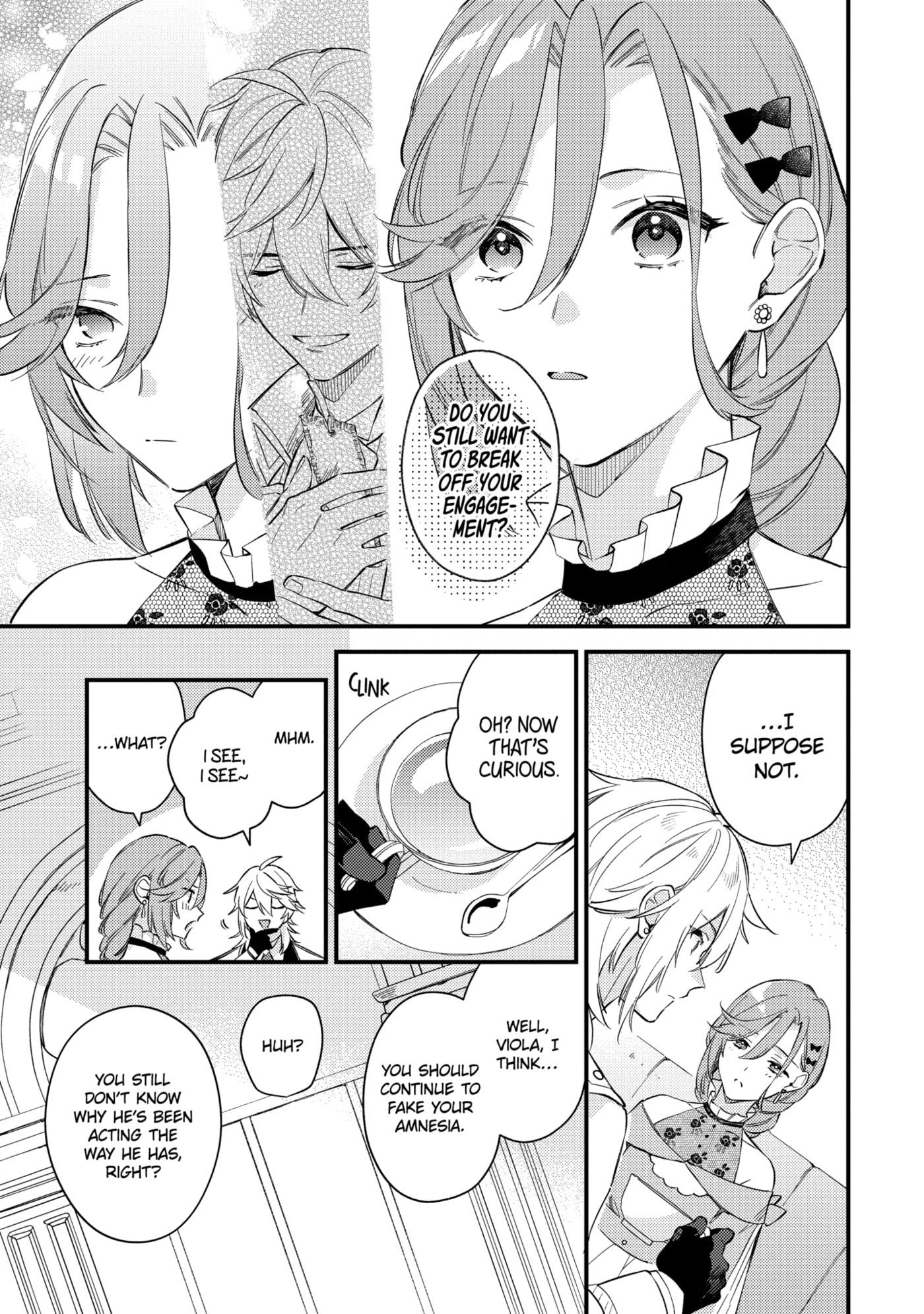 Kon'yaku Haki o Neratte Kioku Soushitsu no Furi o Shitara, Sokkenai Taido datta Kon'yakusha ga 