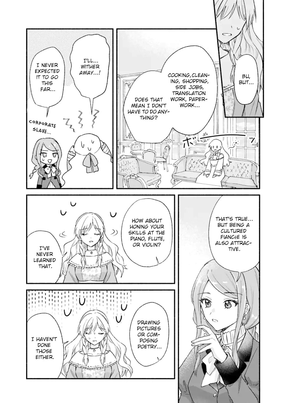 Konyaku Shitara Kimi wa Nan mo Shinakute Ii to Iwaremashita: Tenga no Dekiai wa Wakarinikui! Chapter 2 page 21 - 