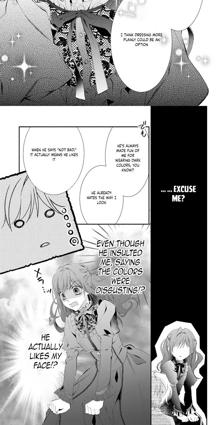 Kon'yakuhakisaretai node Sugao wo Kakushite Zannen Reijou ni Narimasu! E? Haraguro Ouji ni Bareteru toka Kiite nai n dakedo!? Chapter 3 page 6 - 