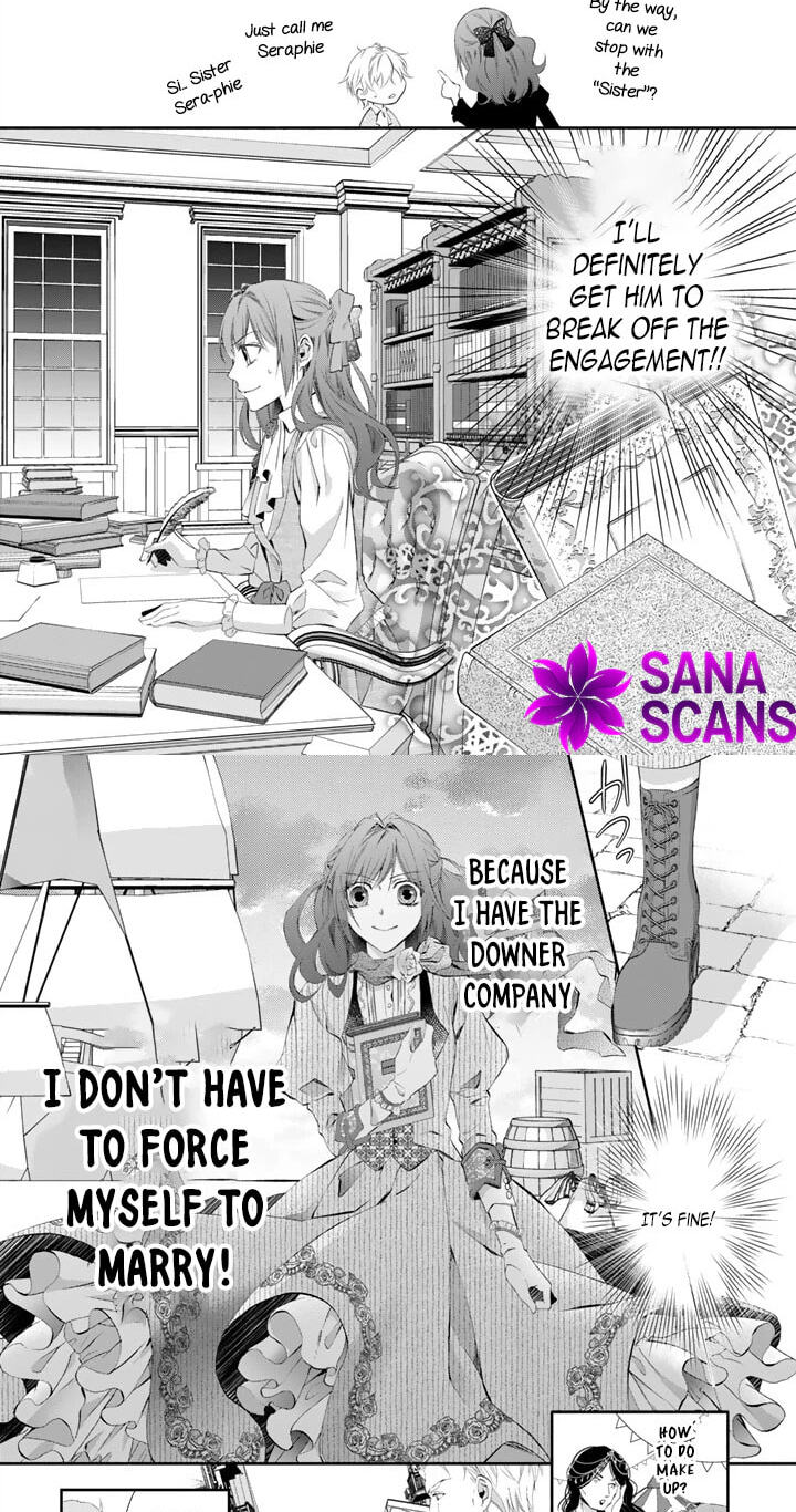 Kon'yakuhakisaretai node Sugao wo Kakushite Zannen Reijou ni Narimasu! E? Haraguro Ouji ni Bareteru toka Kiite nai n dakedo!? Chapter 3 page 8 - 