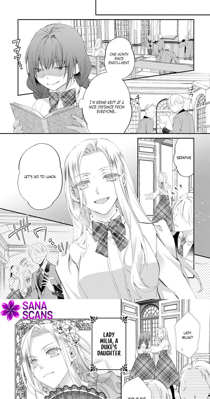 Kon'yakuhakisaretai node Sugao wo Kakushite Zannen Reijou ni Narimasu! E? Haraguro Ouji ni Bareteru toka Kiite nai n dakedo!? Chapter 4 page 7 - 
