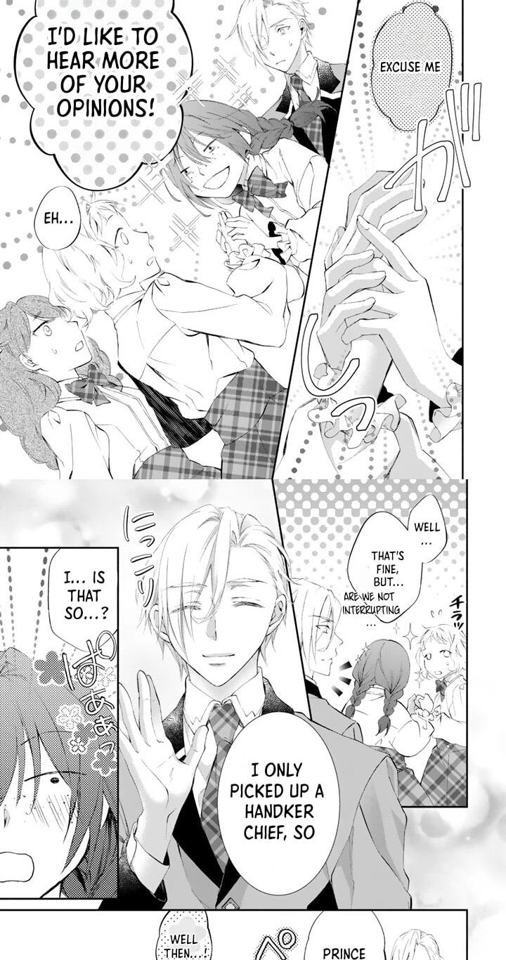 Kon'yakuhakisaretai node Sugao wo Kakushite Zannen Reijou ni Narimasu! E? Haraguro Ouji ni Bareteru toka Kiite nai n dakedo!? Chapter 5 page 8 - 