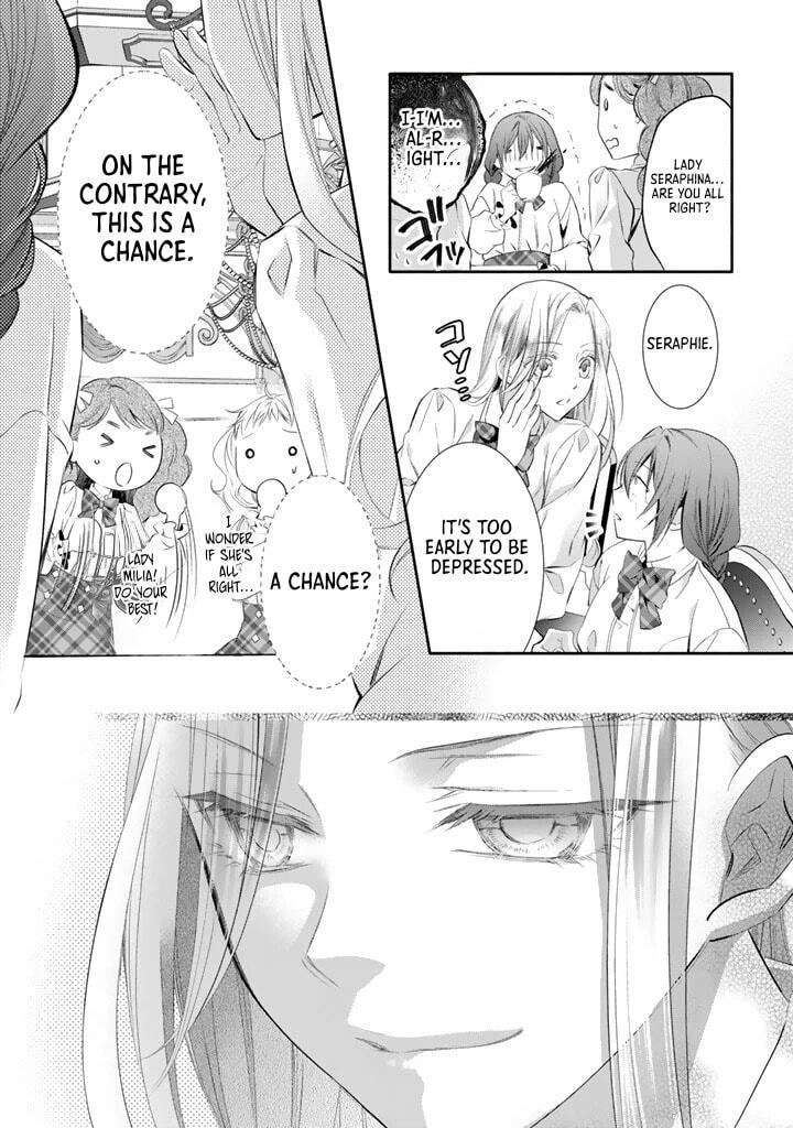 Kon'yakuhakisaretai node Sugao wo Kakushite Zannen Reijou ni Narimasu! E? Haraguro Ouji ni Bareteru toka Kiite nai n dakedo!? Chapter 6 page 10 - 