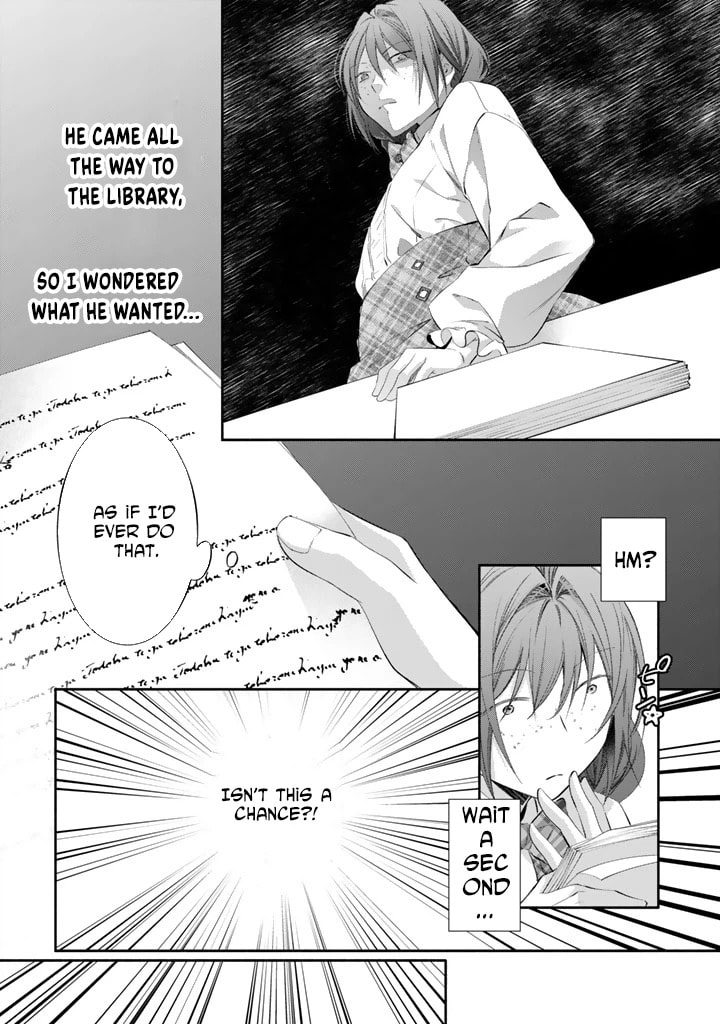 Kon'yakuhakisaretai node Sugao wo Kakushite Zannen Reijou ni Narimasu! E? Haraguro Ouji ni Bareteru toka Kiite nai n dakedo!? Chapter 7 page 13 - 