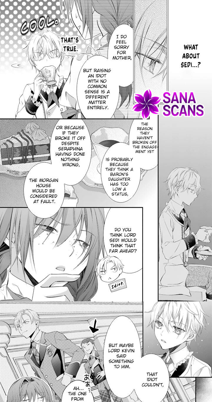 Kon'yakuhakisaretai node Sugao wo Kakushite Zannen Reijou ni Narimasu! E? Haraguro Ouji ni Bareteru toka Kiite nai n dakedo!? Chapter 7 page 4 - 