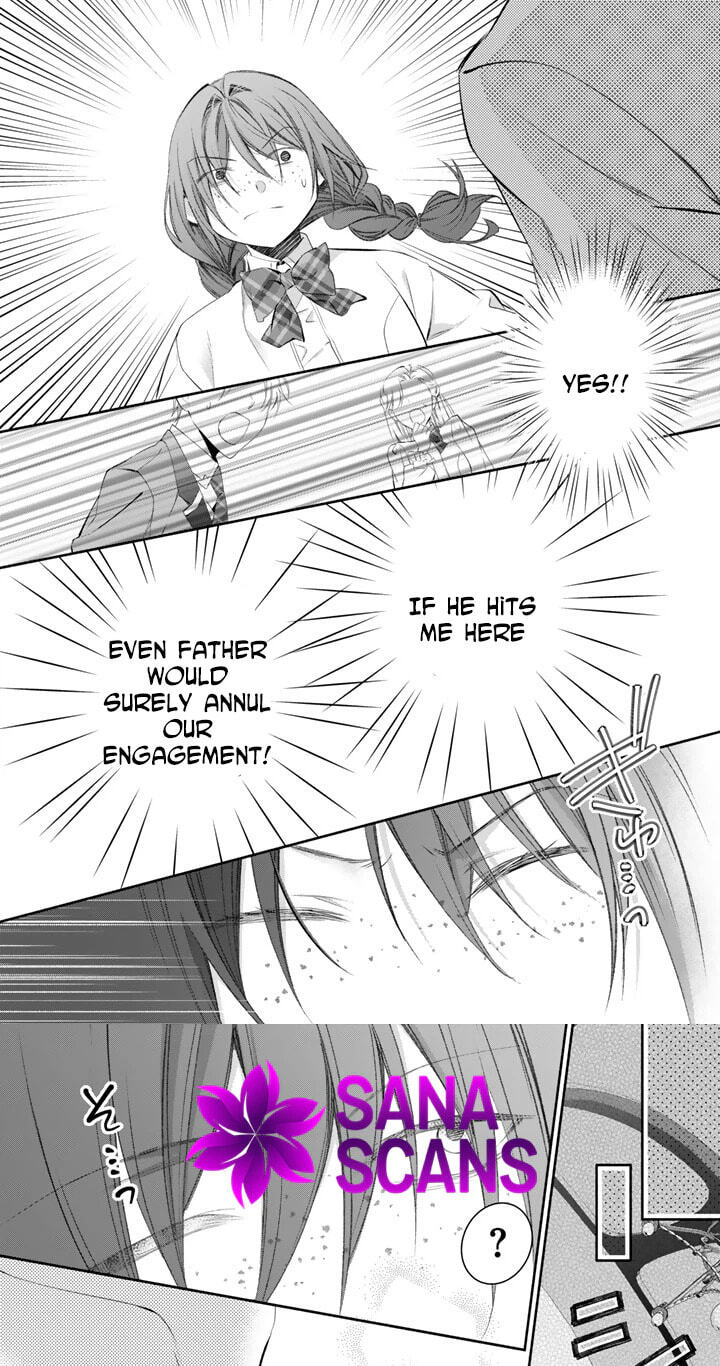 Kon'yakuhakisaretai node Sugao wo Kakushite Zannen Reijou ni Narimasu! E? Haraguro Ouji ni Bareteru toka Kiite nai n dakedo!? Chapter 8 page 7 - 