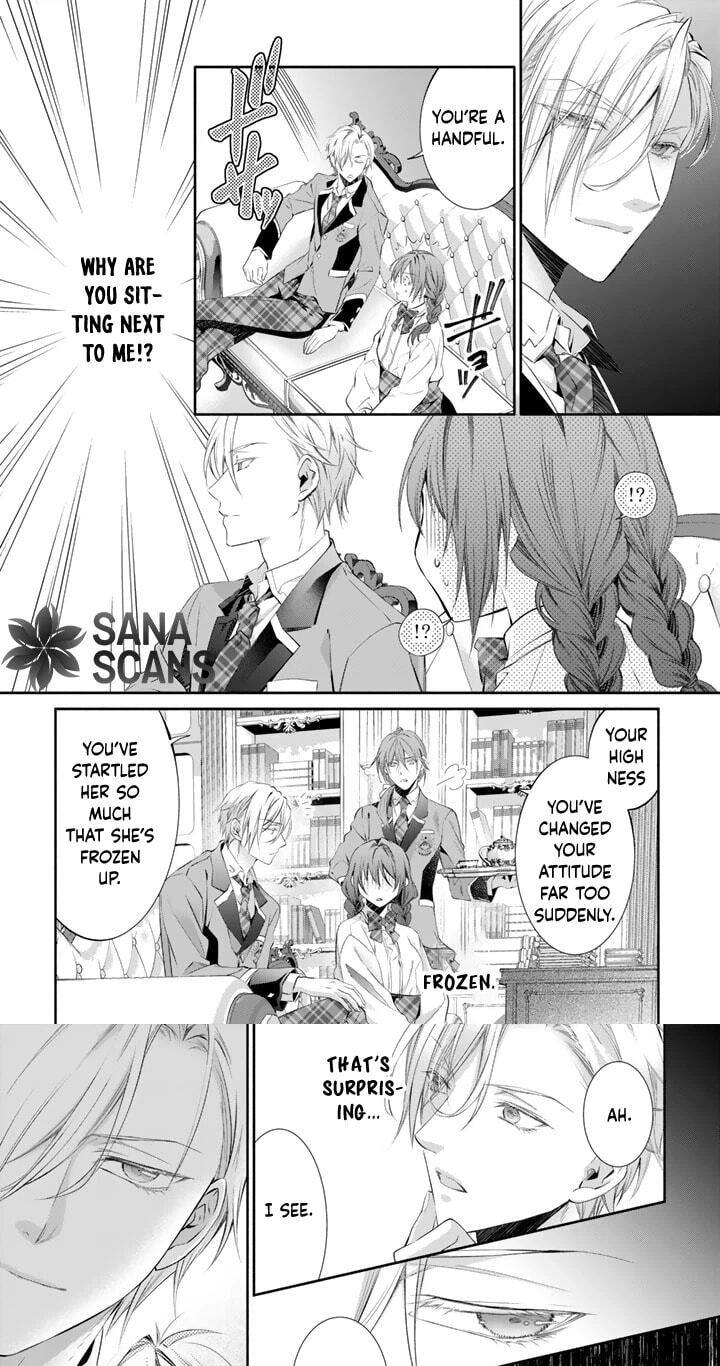 Kon'yakuhakisaretai node Sugao wo Kakushite Zannen Reijou ni Narimasu! E? Haraguro Ouji ni Bareteru toka Kiite nai n dakedo!? Chapter 9 page 13 - 