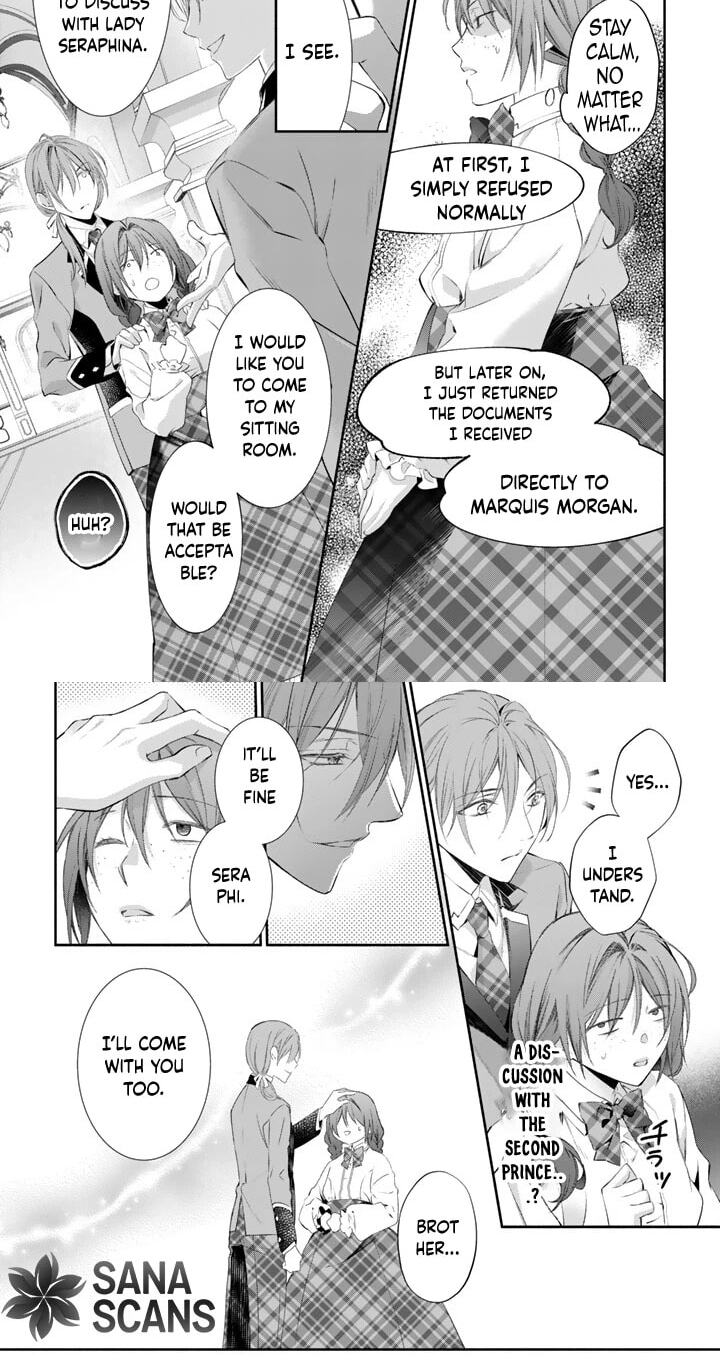 Kon'yakuhakisaretai node Sugao wo Kakushite Zannen Reijou ni Narimasu! E? Haraguro Ouji ni Bareteru toka Kiite nai n dakedo!? Chapter 9 page 8 - 