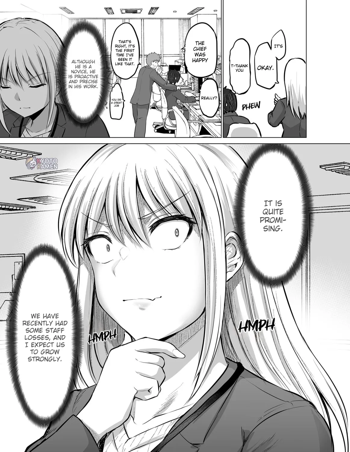 Kore kara Dandan Shiawase ni Natte Iku Kowai Onna Joushi Chapter 2 page 3 - 
