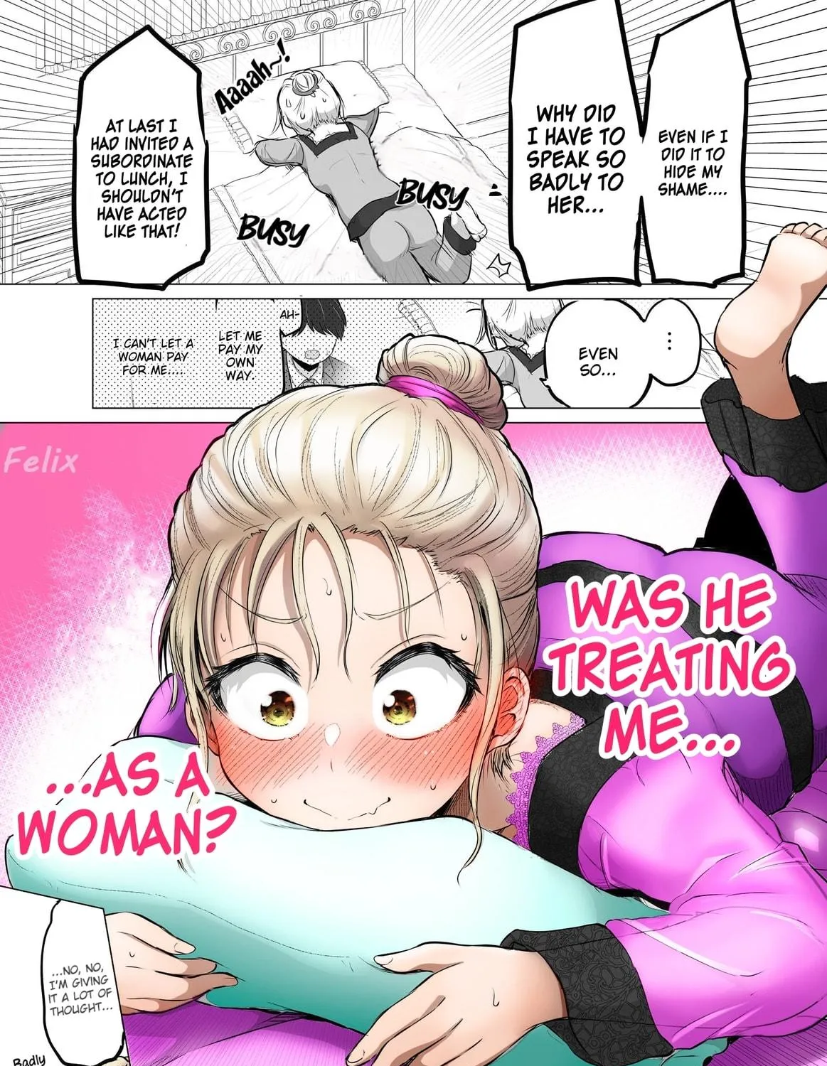 Kore kara Dandan Shiawase ni Natte Iku Kowai Onna Joushi Chapter 4 page 8 - 