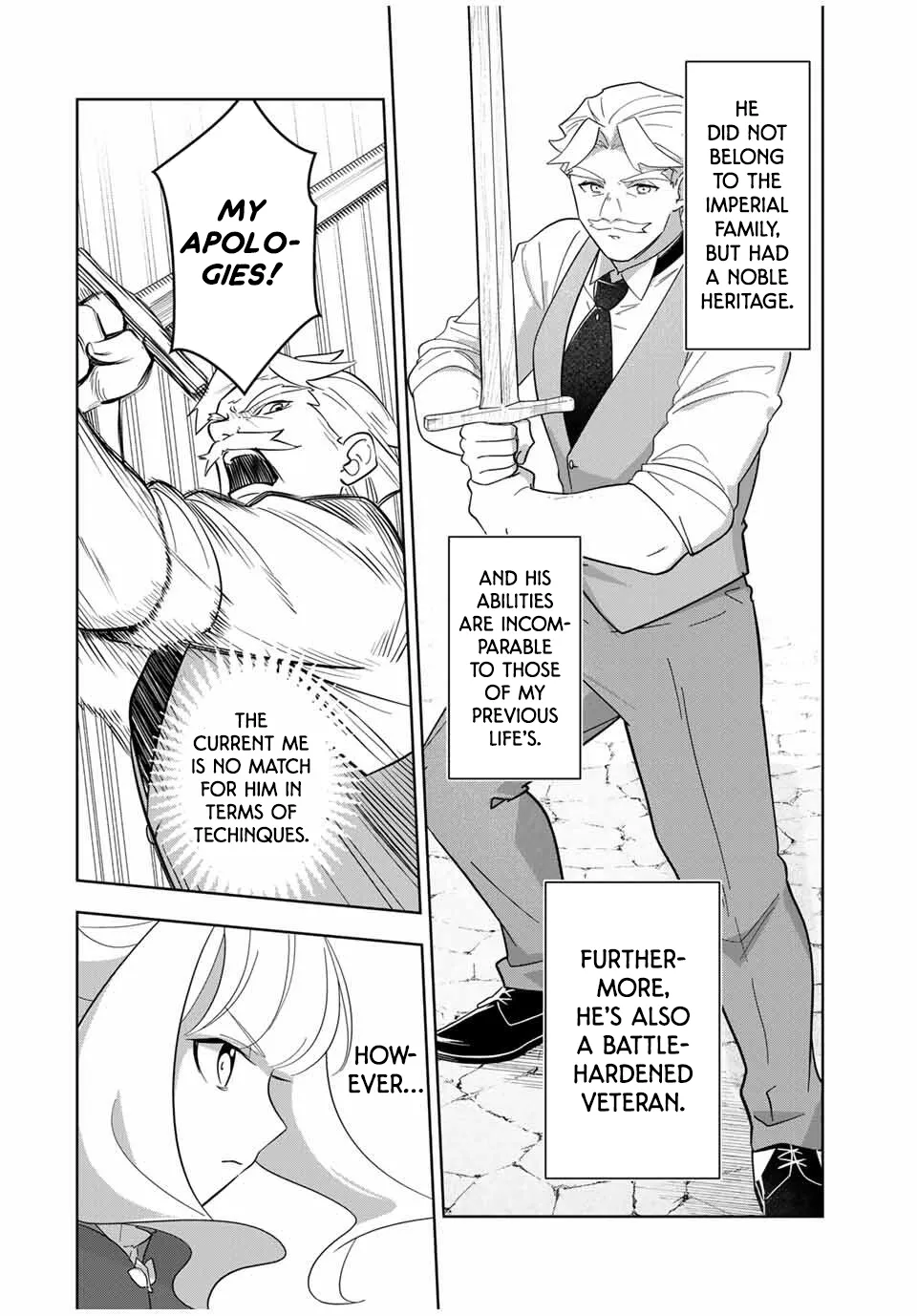 Koujo Tensei: Densetsu no Dai Madoushi (♂), Hime Kishi to Narite Densetsu no Reijou Kishidan o Tsukuri Musou Suru Chapter 1 page 49 - 