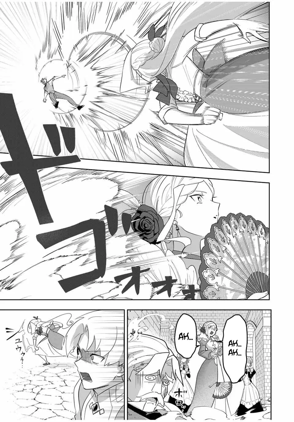 Koujo Tensei: Densetsu no Dai Madoushi (♂), Hime Kishi to Narite Densetsu no Reijou Kishidan o Tsukuri Musou Suru Chapter 1 page 54 - 