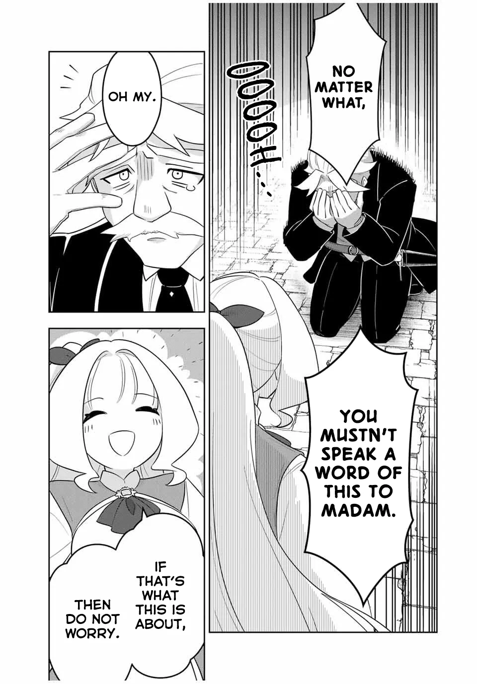 Koujo Tensei: Densetsu no Dai Madoushi (♂), Hime Kishi to Narite Densetsu no Reijou Kishidan o Tsukuri Musou Suru Chapter 2 page 12 - 