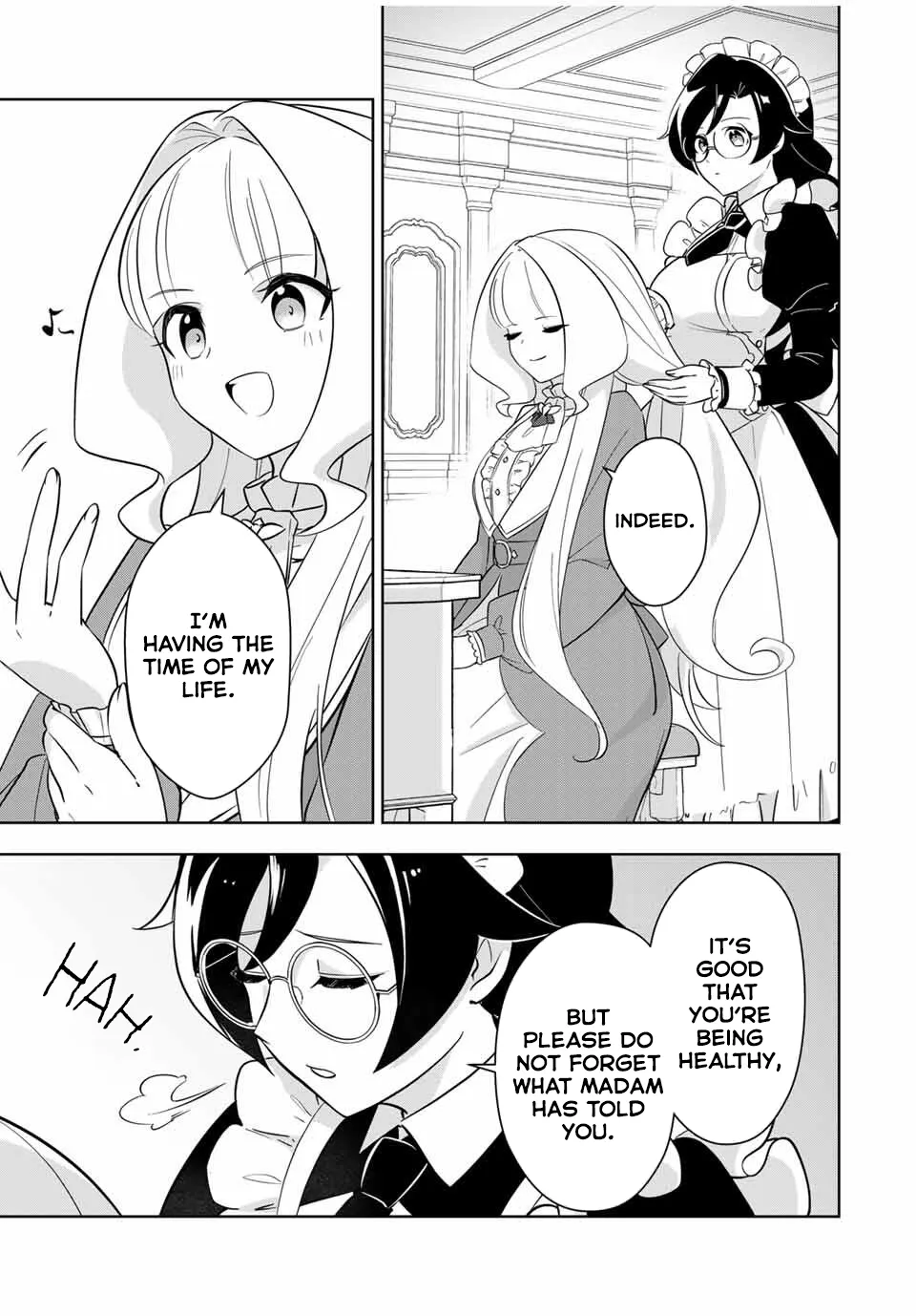 Koujo Tensei: Densetsu no Dai Madoushi (♂), Hime Kishi to Narite Densetsu no Reijou Kishidan o Tsukuri Musou Suru Chapter 2 page 14 - 