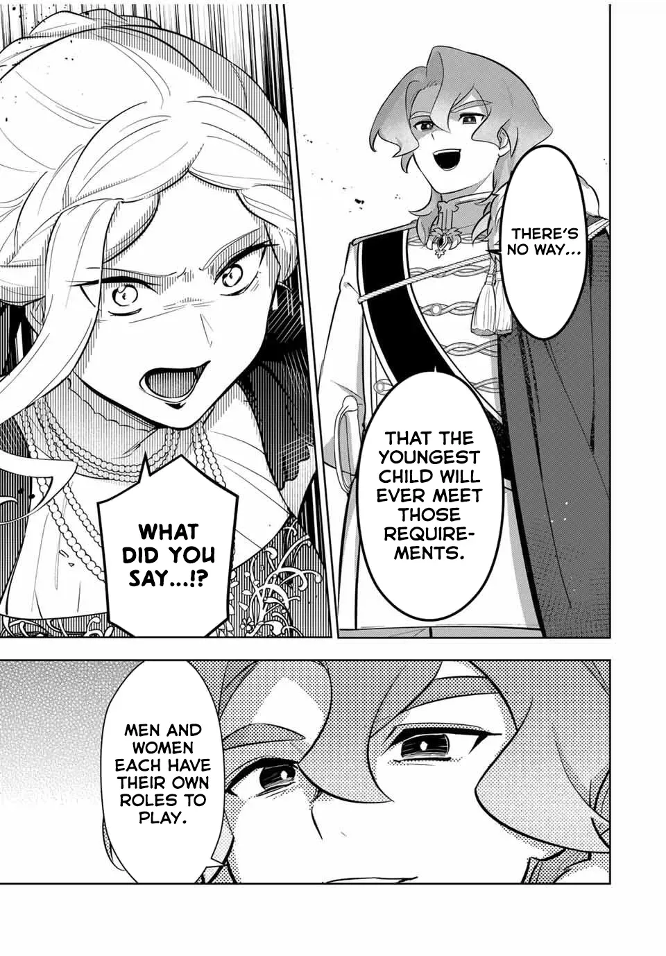 Koujo Tensei: Densetsu no Dai Madoushi (♂), Hime Kishi to Narite Densetsu no Reijou Kishidan o Tsukuri Musou Suru Chapter 3 page 19 - 