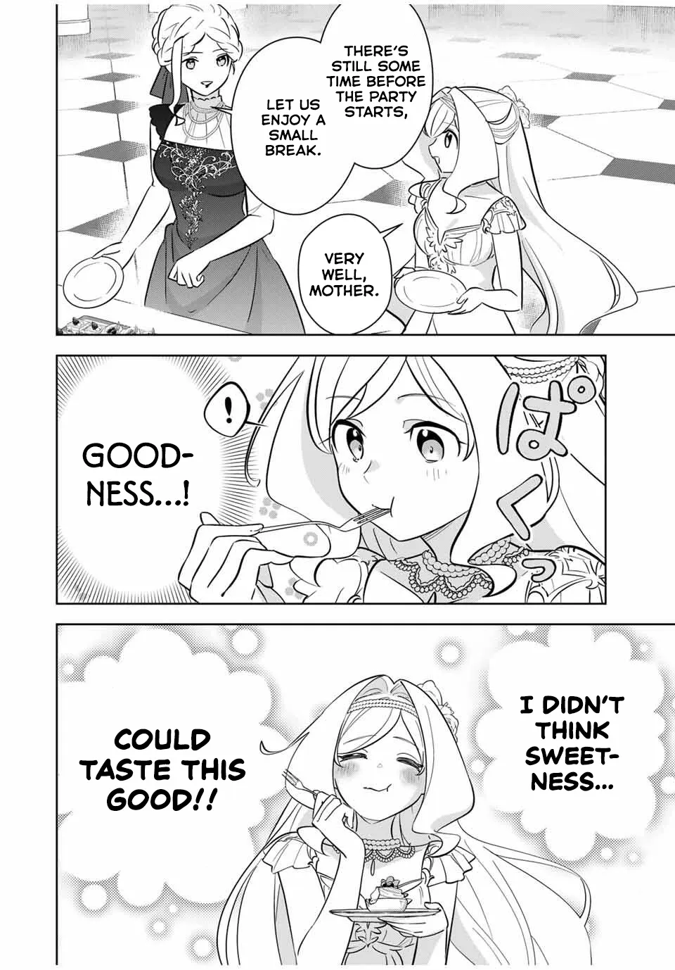 Koujo Tensei: Densetsu no Dai Madoushi (♂), Hime Kishi to Narite Densetsu no Reijou Kishidan o Tsukuri Musou Suru Chapter 4 page 2 - 